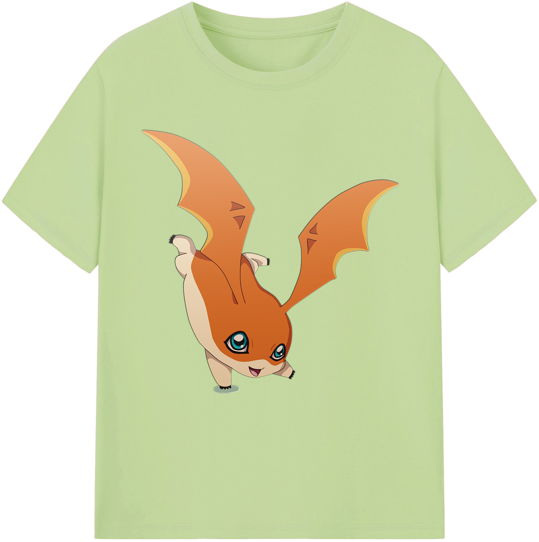 （画像用） Digimon デジタルモンスター/デジモン 綿100％半袖Tシャツ（フロントプリント）